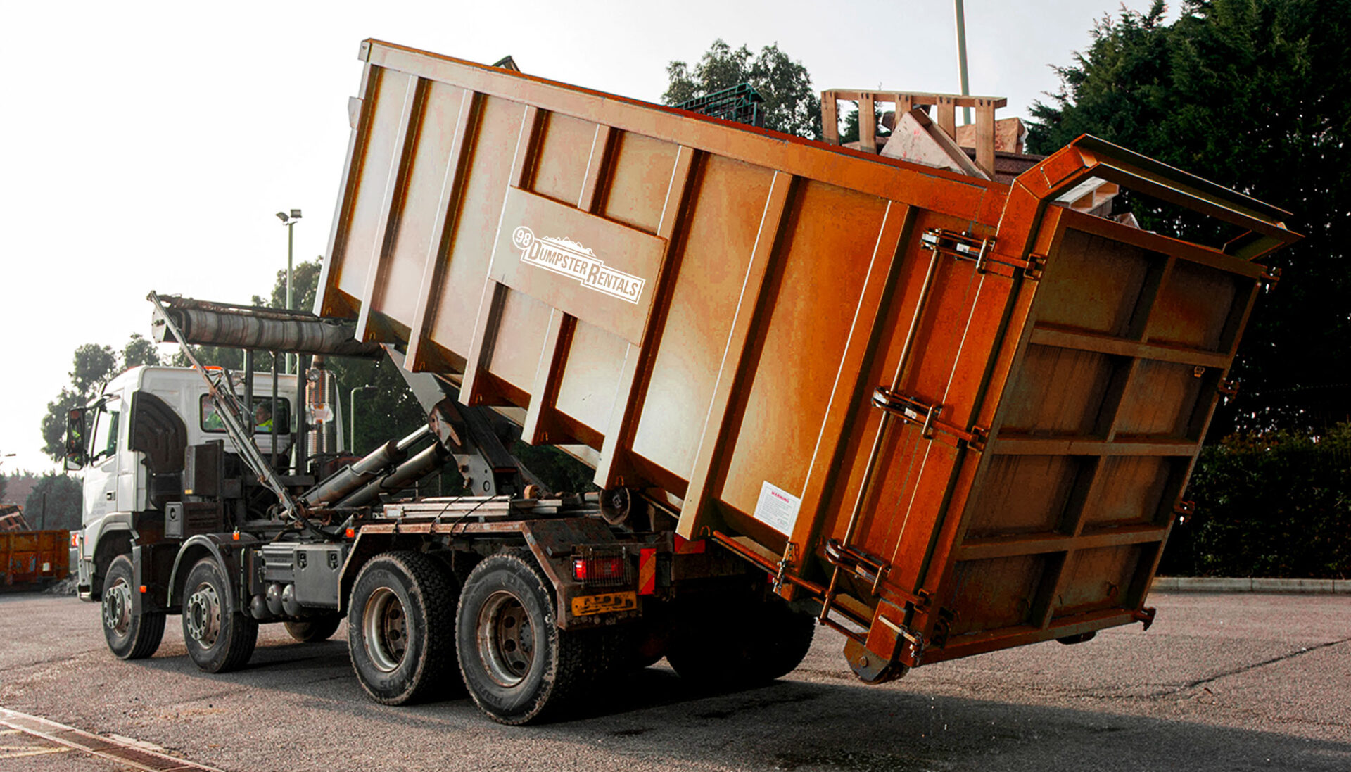 Construction dumpster